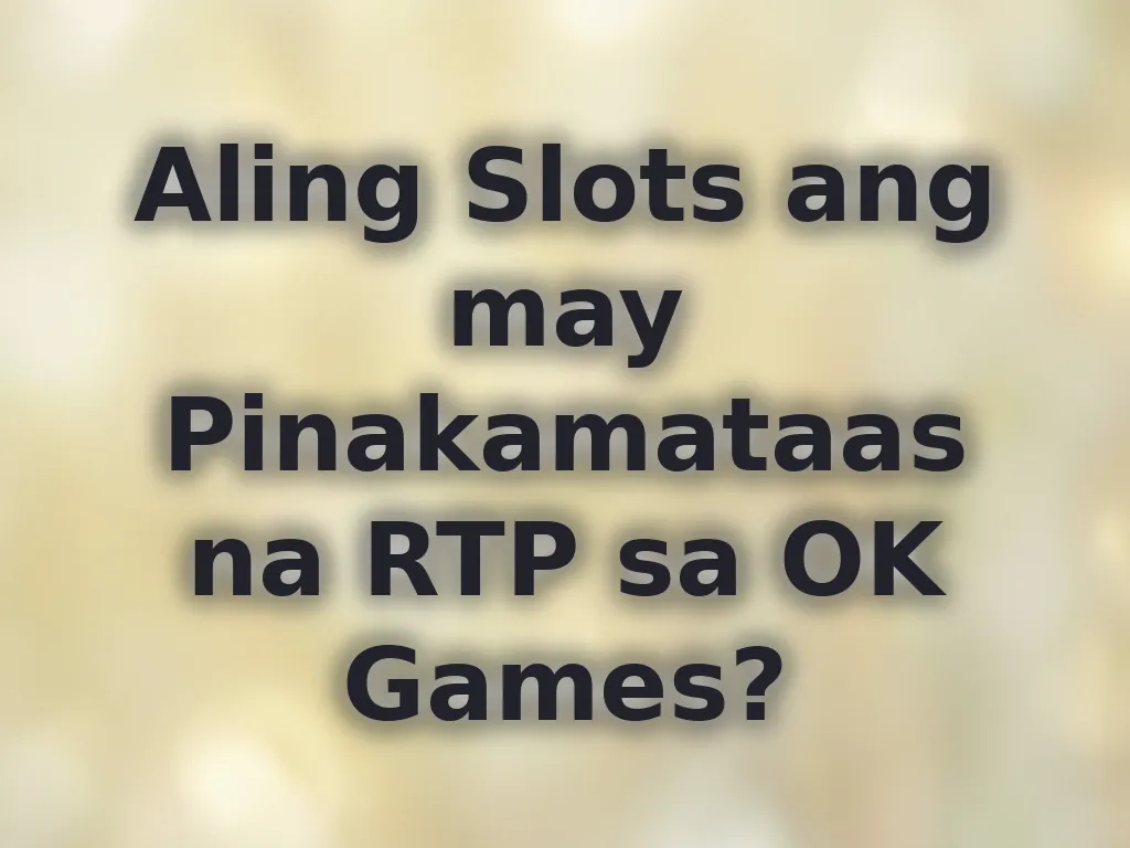 Best slots RTP comparison