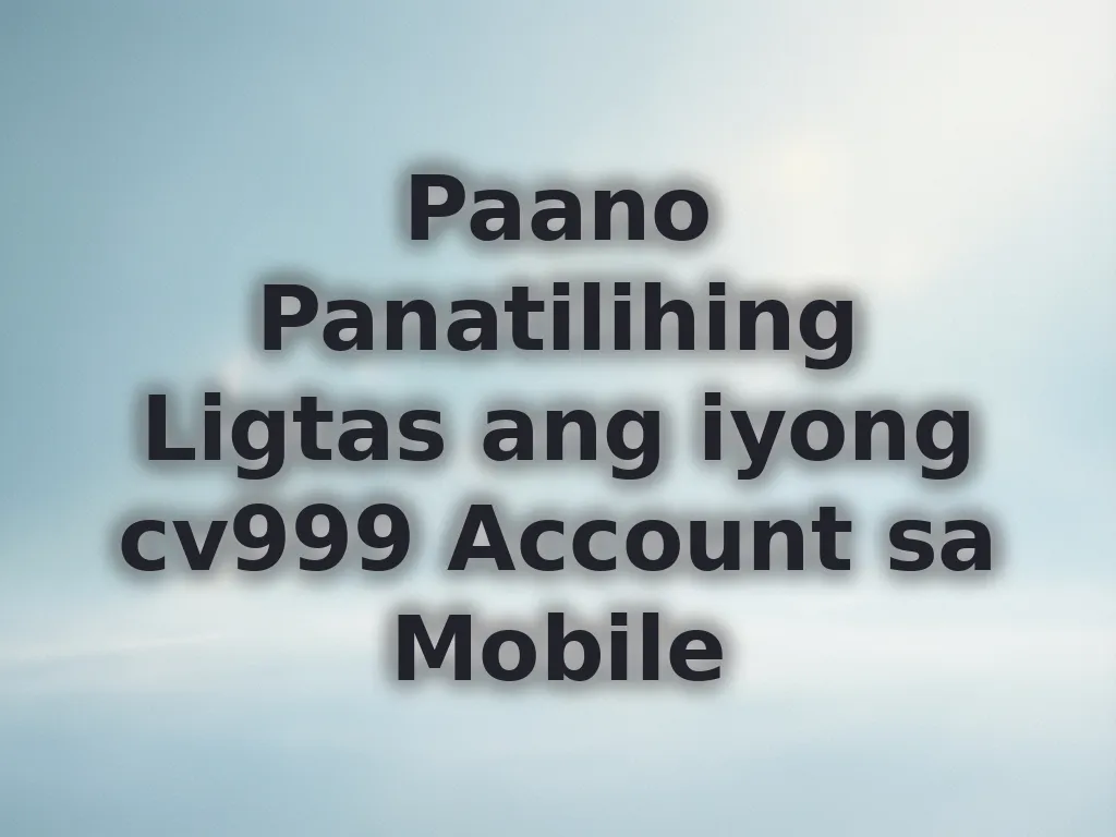 Mobile security tips